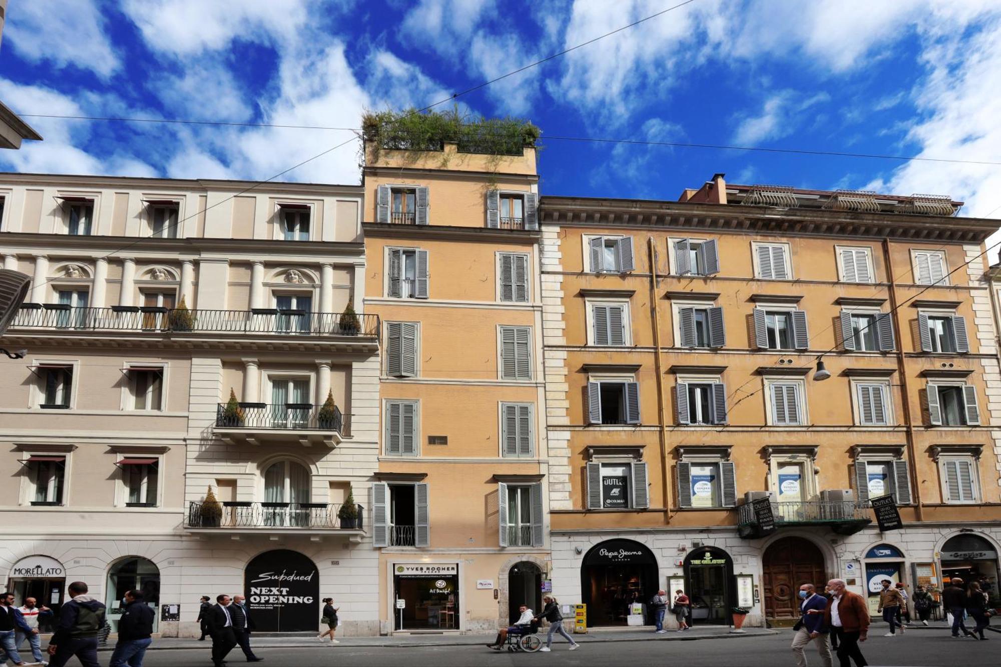 Nsm 71Viadelcorso Appartamento Con Terrazzo 로마 외부 사진